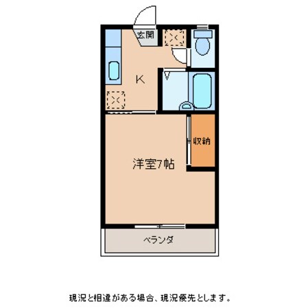 フラットの物件間取画像